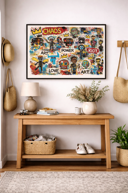 Basquiat's collage