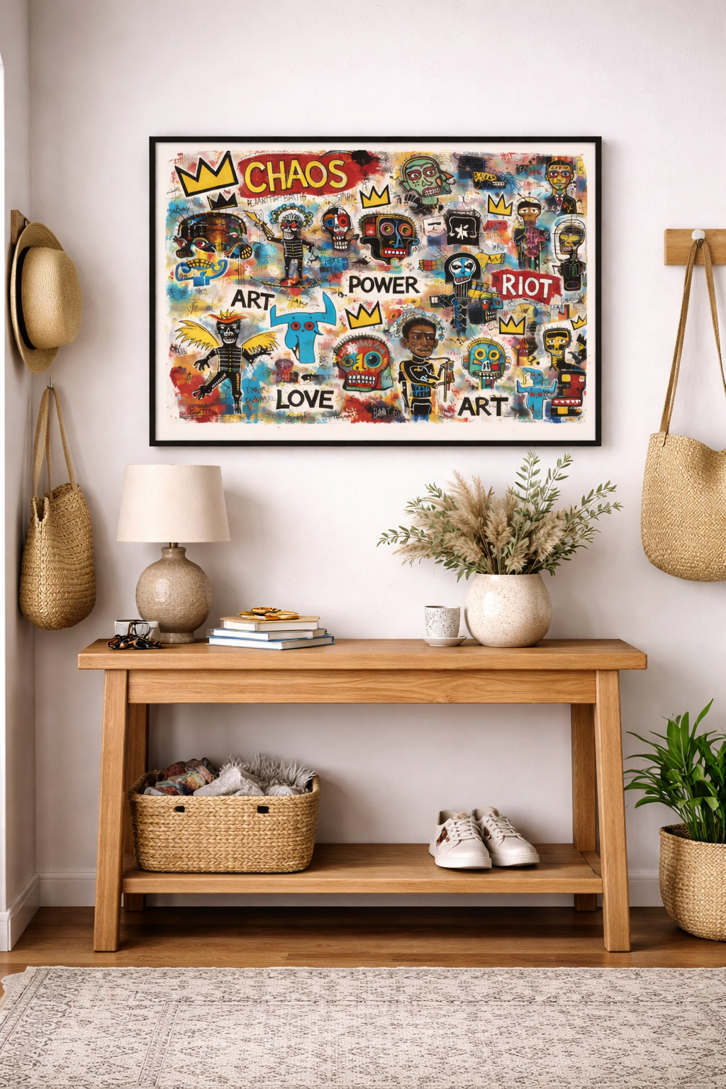 Basquiat's collage