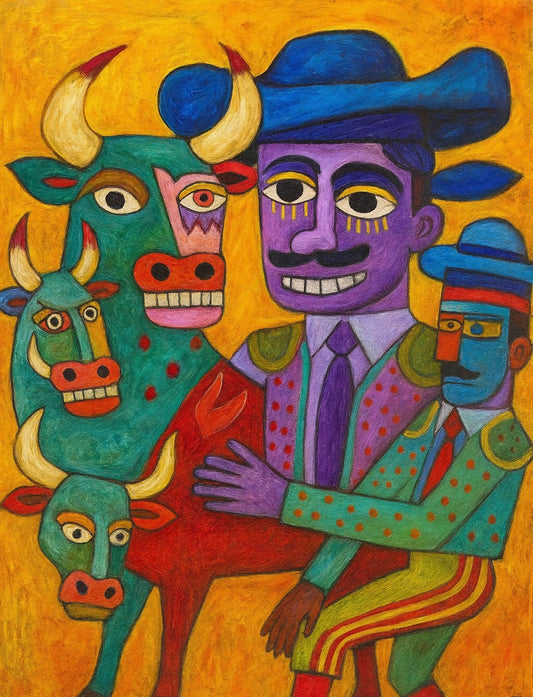 El Matador - 60x51 cm