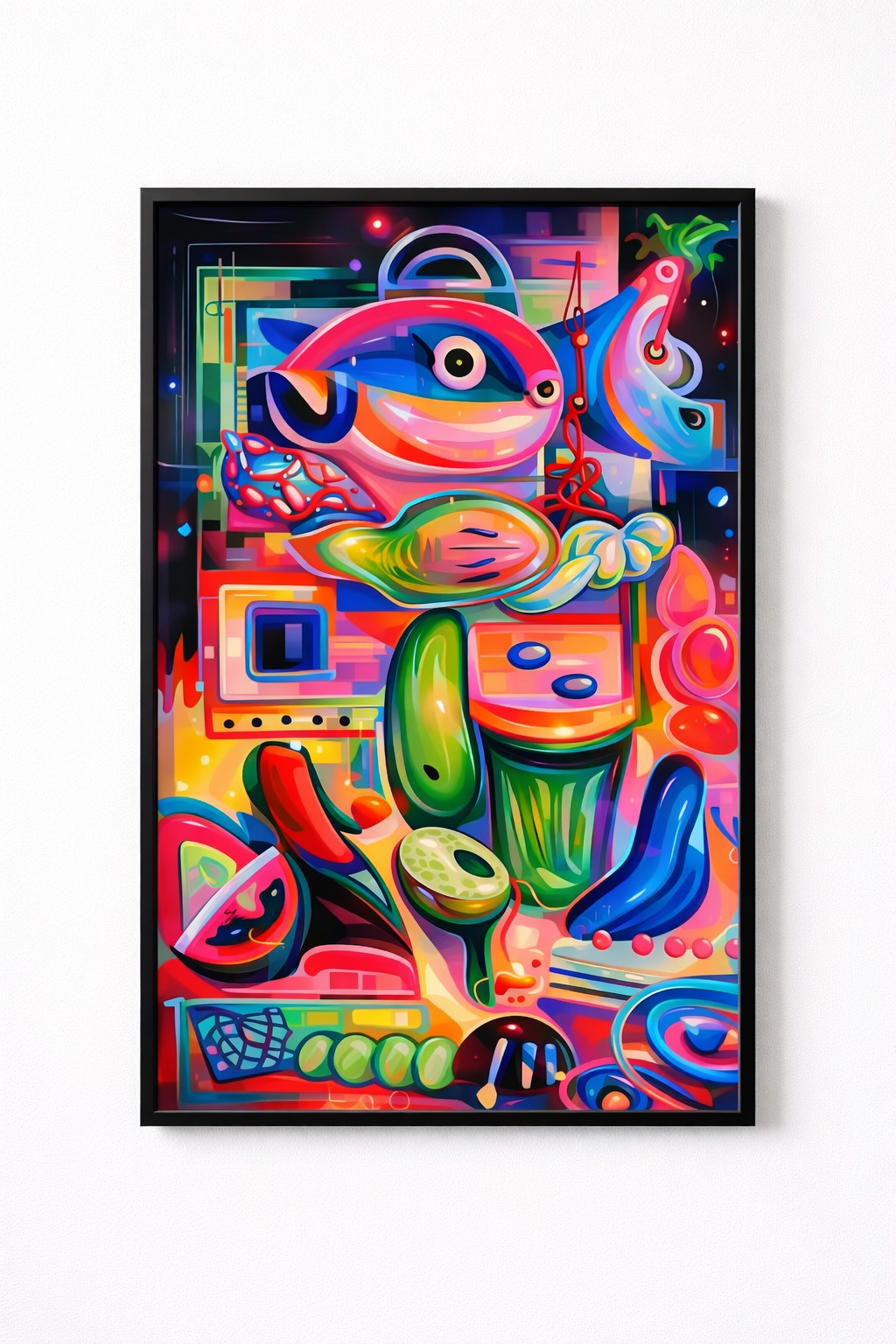 Neon Harvest - 70x50 cm