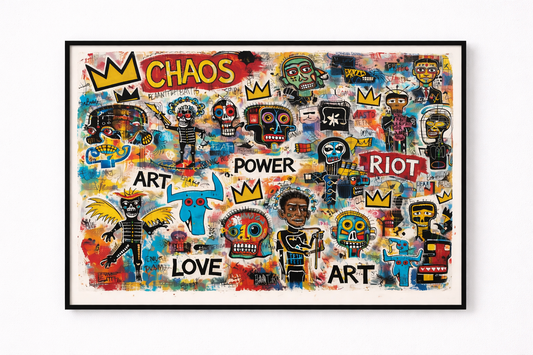 Basquiat's collage