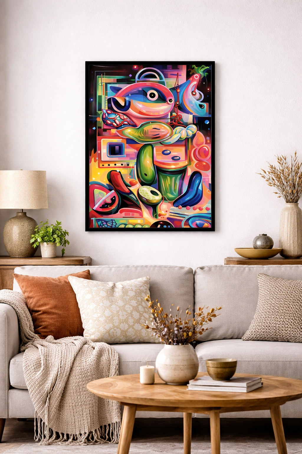 Neon Harvest - 70x50 cm
